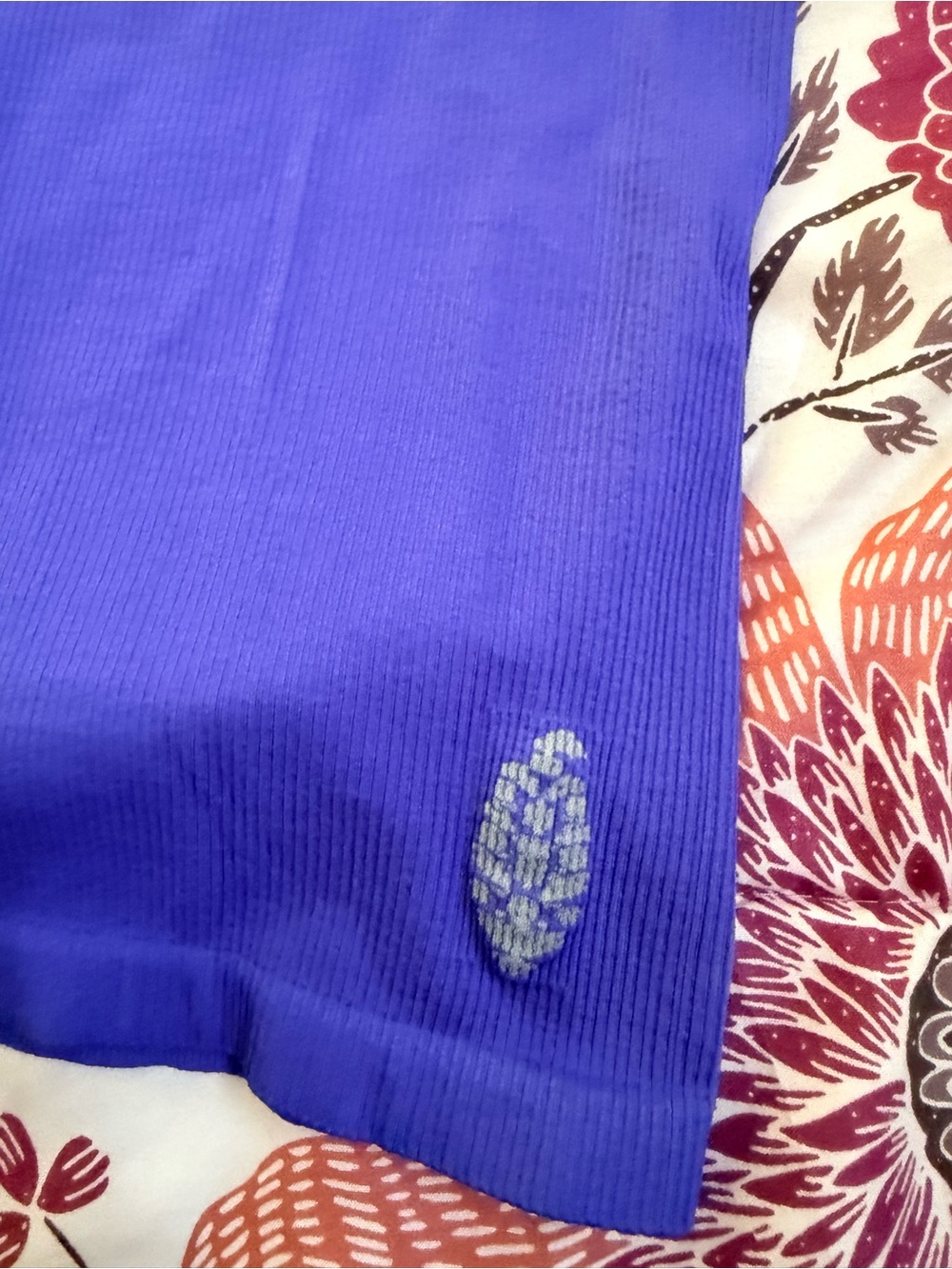 NWT Free People Royal Blue Ribbed Tank Top - Picture 5 of 5